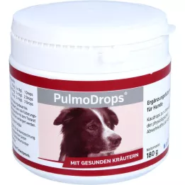 PULMODROPS Kompletterande tuggdroppar för hundar, 180 g