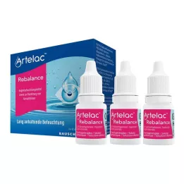 ARTELAC Rebalance ögondroppar, 3X10 ml