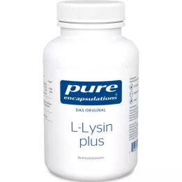 PURE ENCAPSULATIONS L-lysin plus kapslar, 90 st