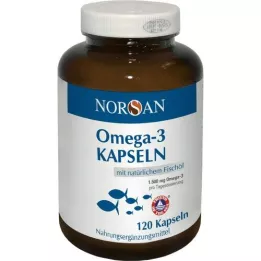 NORSAN Omega-3-kapslar, 120 kapslar