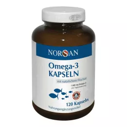 NORSAN Omega-3-kapslar, 120 kapslar