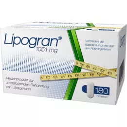 LIPOGRAN Tabletter, 180 st