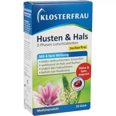 KLOSTERFRAU Hosta &amp; Halstabletter, 20 st