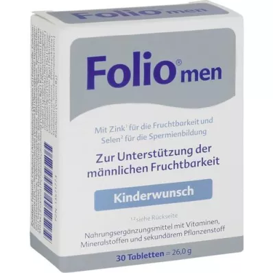 FOLIO tabletter för män, 30 st