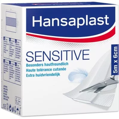 HANSAPLAST Känsligt gips 6 cmx5 m rulle, 1 st