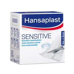HANSAPLAST Känsligt gips 6 cmx5 m rulle, 1 st