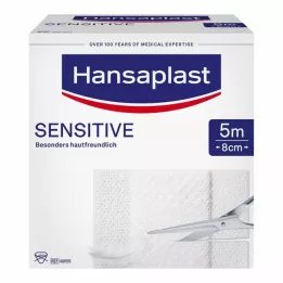 HANSAPLAST Känsligt gips 8 cmx5 m rulle, 1 st