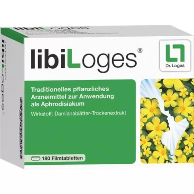 LIBILOGES Filmdragerade tabletter, 180 st