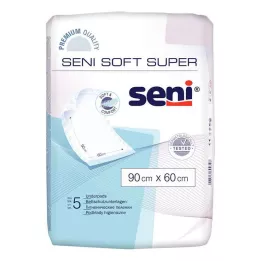 SENI Soft Super bäddmadrass 90x60 cm, 5 st