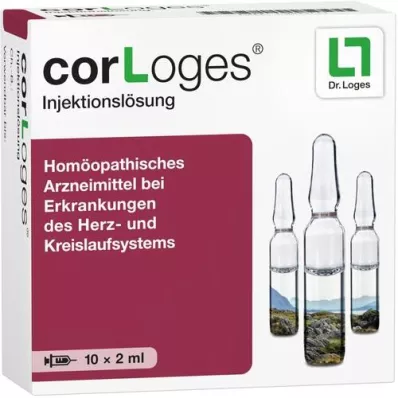 CORLOGES Ampuller med injektionsvätska, 10X2 ml