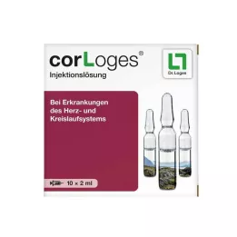 CORLOGES Ampuller med injektionsvätska, 10X2 ml
