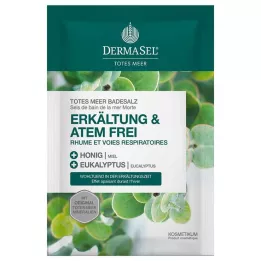 DERMASEL Badsalt från Döda havet Cold &amp; Breath Free, 80 g
