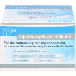 INJEKTIONSPFLASTER Silikofix 2x4 cm Höga, 100 st