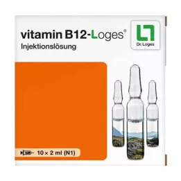 VITAMIN B12-LOGES Injektionsvätska, lösning Ampuller, 10X2 ml