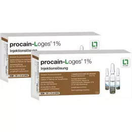 PROCAIN-Loges 1% injektionsvätska, lösning Ampuller, 100X2 ml