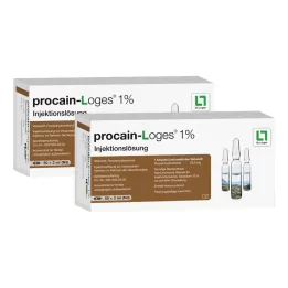 PROCAIN-Loges 1% injektionsvätska, lösning Ampuller, 100X2 ml