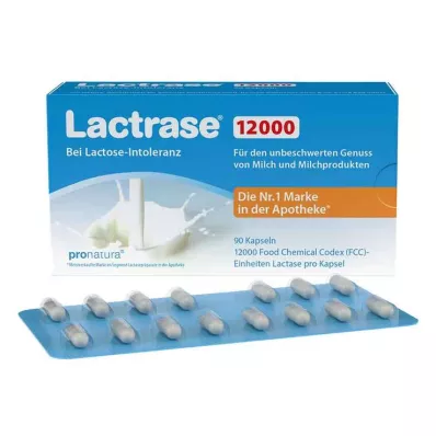 LACTRASE 12 000 FCC Kapslar, 90 st LACTRASE 12 000 FCC Kapslar, 90 st