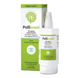 POLLICROM 20 mg/ml ögondroppar, 10 ml