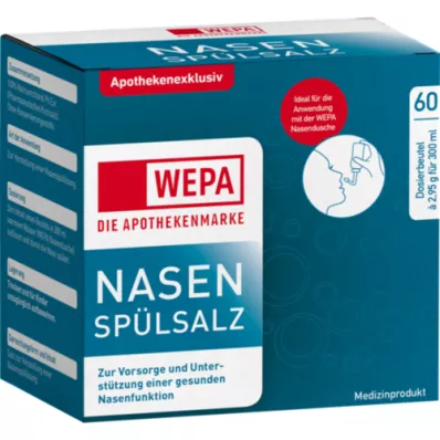 WEPA Salt för nässköljning, 60X2,95 g