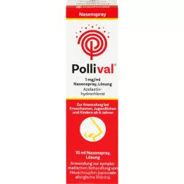 POLLIVAL 1 mg/ml lösning för nässpray, 10 ml
