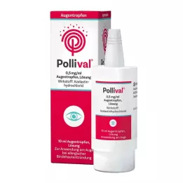 Pollival ögondroppar med azelastin, 10 ml