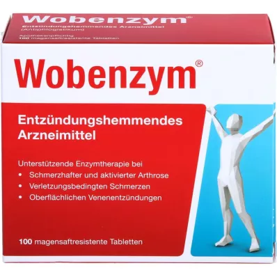 WOBENZYM enterotabletter, 100 st