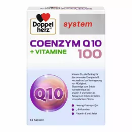 DOPPELHERZ Coenzym Q10 100+Vitaminsystem Kapslar, 60 Kapslar