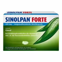 SINOLPAN forte 200 mg enterokapslade mjuka kapslar, 21 st