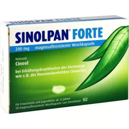 SINOLPAN forte 200 mg enterokapslade mjuka kapslar, 50 st