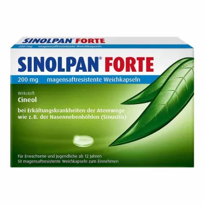 SINOLPAN forte 200 mg enterokapslade mjuka kapslar, 50 st SINOLPAN forte 200 mg enterokapslade mjuka kapslar, 50 st