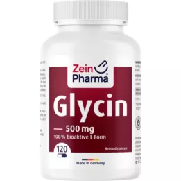 GLYCIN 500 mg i veg.HPMC Kapslar ZeinPharma, 120 st