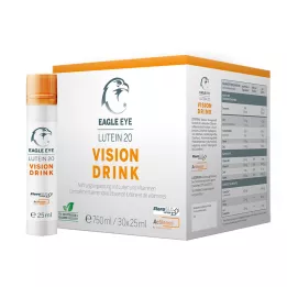 EAGLE EYE Lutein 20 Vision-dryck, 30X25 ml