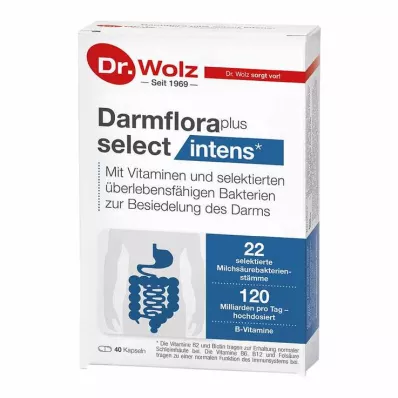 Darmflora plus select intensiv kapslar, 40 stycken