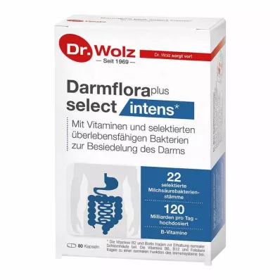 Darmflora plus select intensiv kapslar, 80 stycken Darmflora plus select intensiv kapslar, 80 stycken