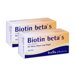 Biotin beta 5 tabletter, 200 st