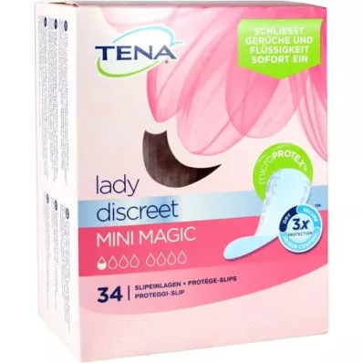 TENA LADY Diskreta kuddar mini magic, 34 st