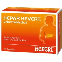 HEPAR HEVERT Levertabletter, 100 st