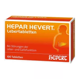 HEPAR HEVERT Levertabletter, 100 st