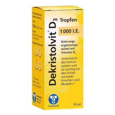 Dekristolvit D3 1 000 IE droppar, 10 ml Dekristolvit D3 1 000 IE droppar, 10 ml