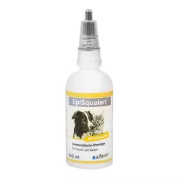 EPISQUALAN Öronrengöring för hundar/katter, 1 x 100 ml