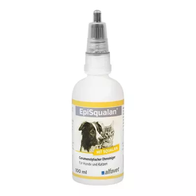 EPISQUALAN Öronrengöring för hundar/katter, 1 x 100 ml