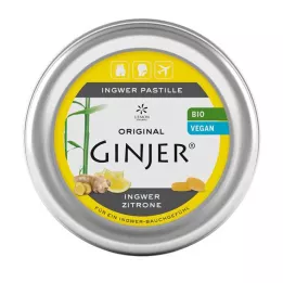INGWER GINJER Ekologiska citronpastiller, 40 g