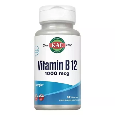 VITAMIN B12 1000 µg tabletter, 50 st