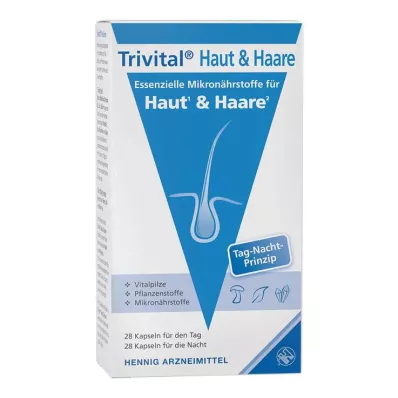 Trivital hud + hårkapslar, 56 st Trivital hud + hårkapslar, 56 st