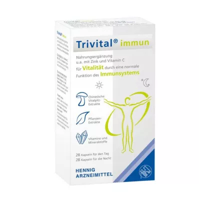 TRIVITAL immunkapslar, 56 st