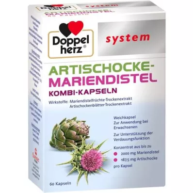 DOPPELHERZ Artichoke-Mary Thistle System Soft C., 60 st