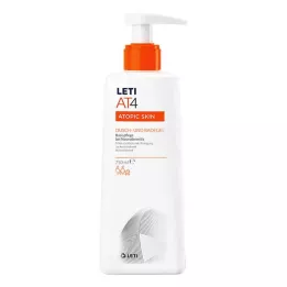 Leti AT4 dusch- och badgelé, 750 ml