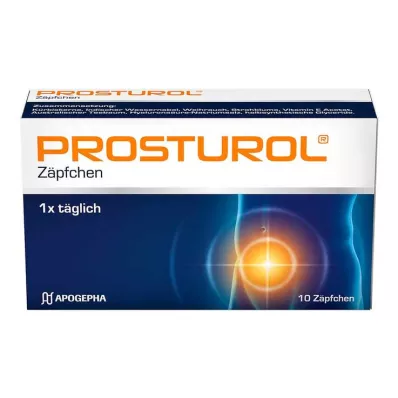 PROSTUROL Suppositorier, 10 st PROSTUROL Suppositorier, 10 st