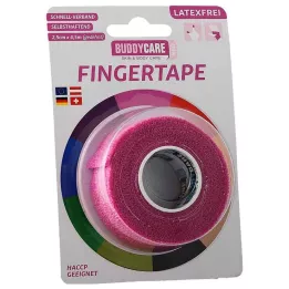 FINGERTAPE latexfri BUDDYCARE MED rosa, 1 st