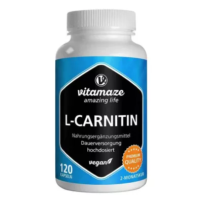 L-CARNITIN 680 mg veganska kapslar, 120 st